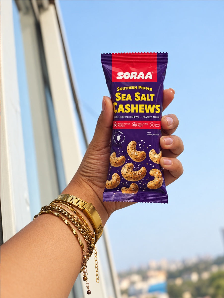 Sea Salt Cashews on the go